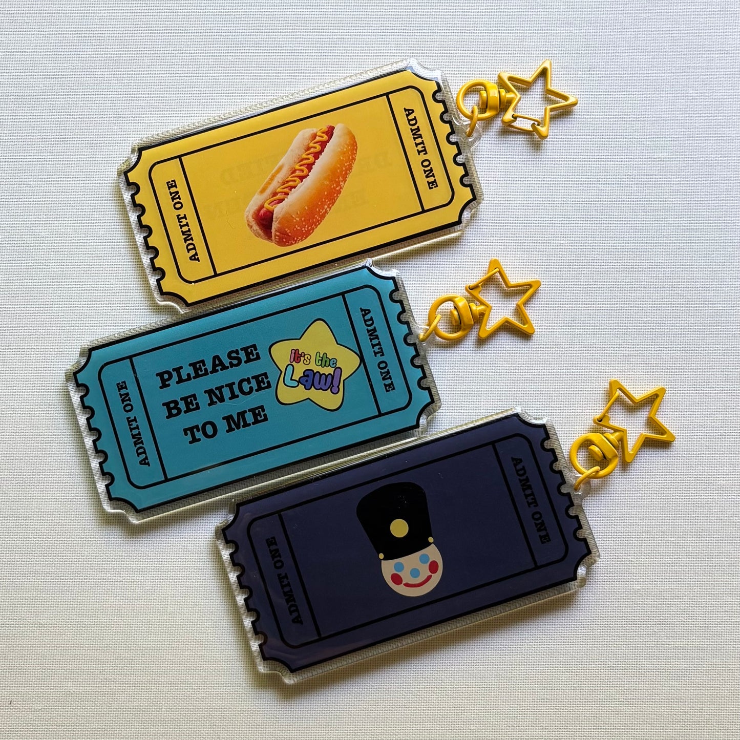 Fresh off the Vine keychains