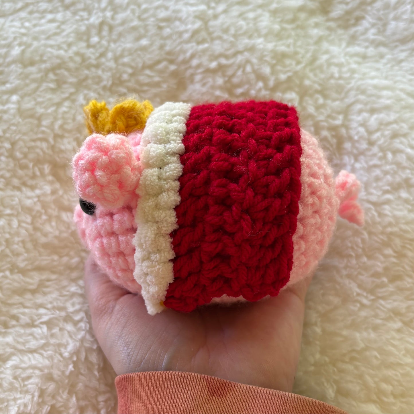crochet Technoblade plushie