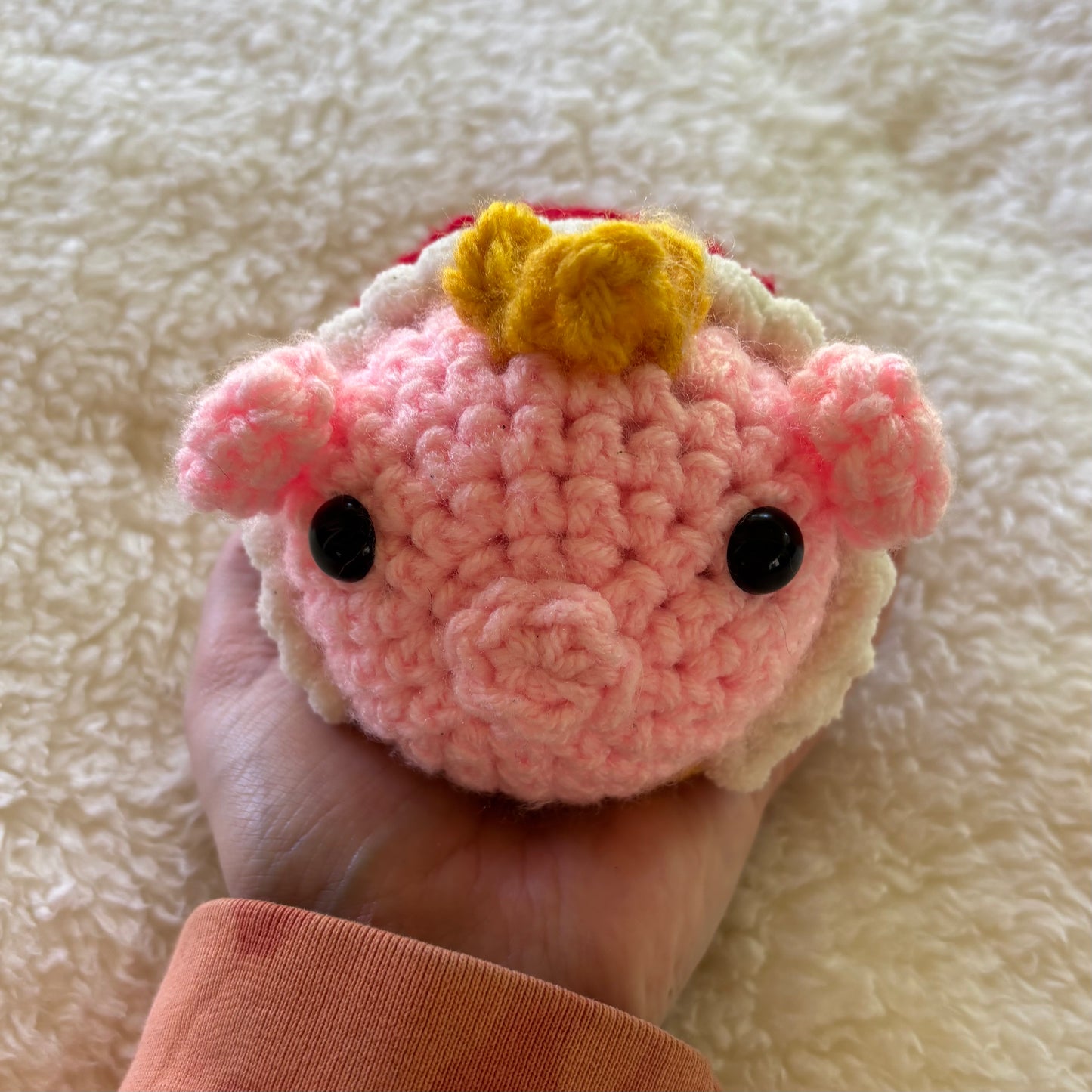 crochet Technoblade plushie
