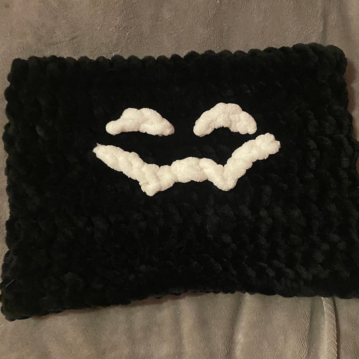 crochet BadBoyHalo & Skeppy inspired fluffy cat hats