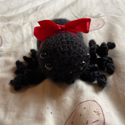 crochet Shroud the Spider plushie