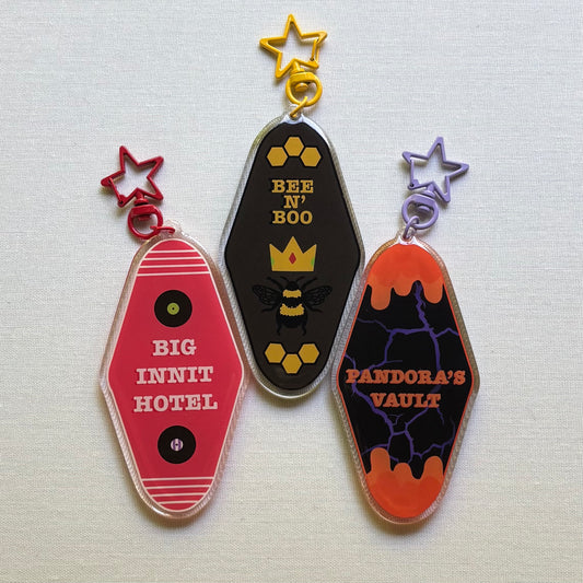 [PRE-ORDER] DSMP Hotel Keychains