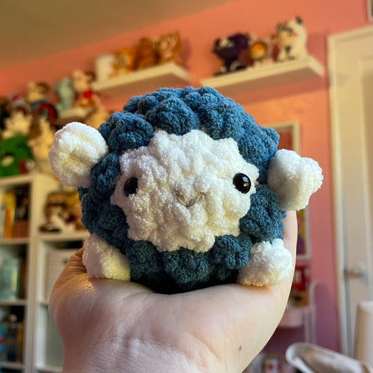 crochet friend the sheep plushie