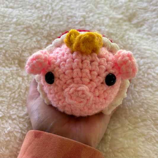 crochet Technoblade plushie