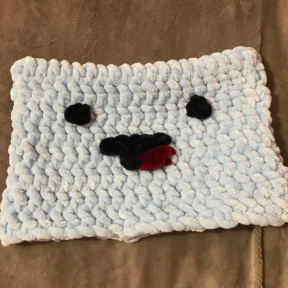 crochet BadBoyHalo & Skeppy inspired fluffy cat hats